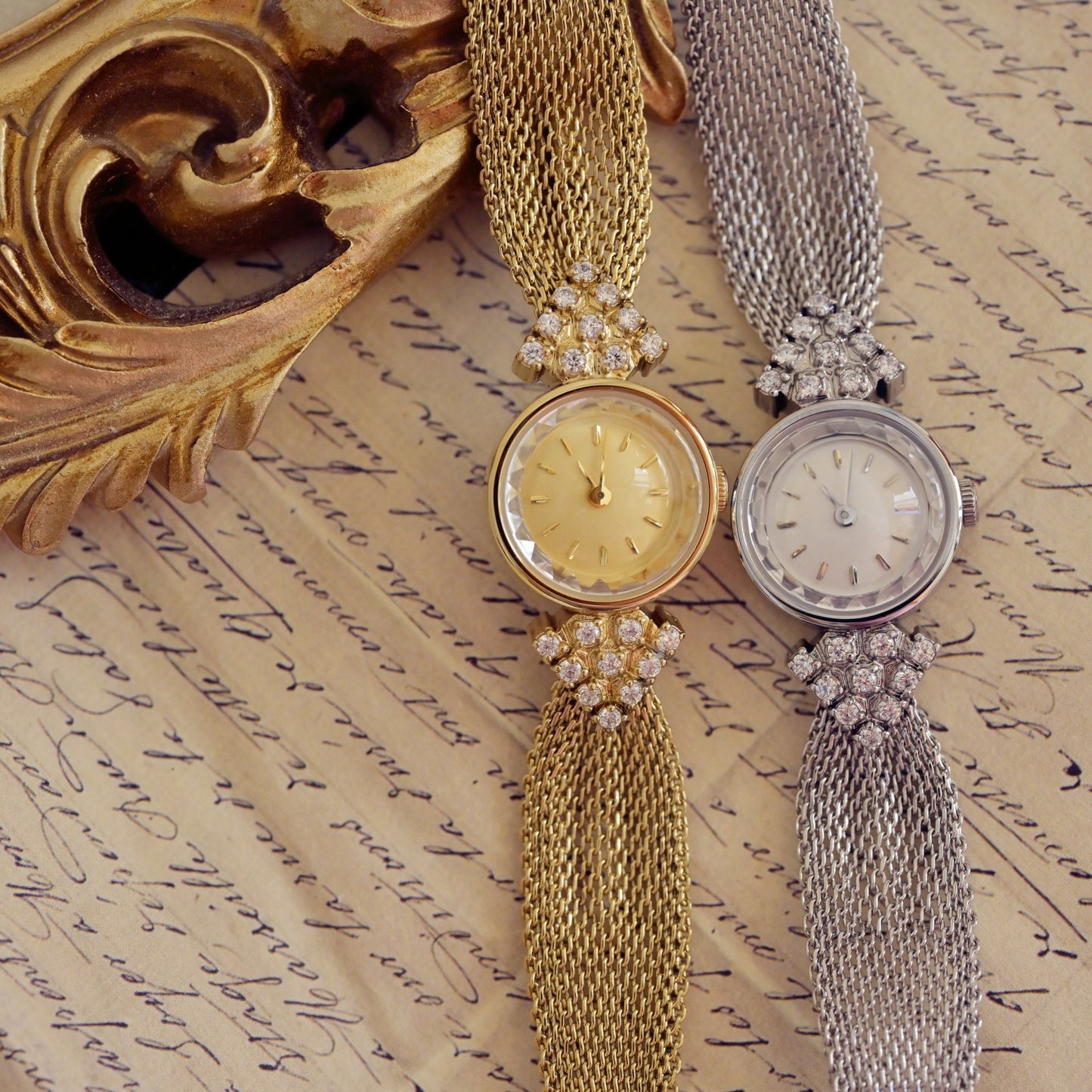 Jewelry Vintage Watches Kaleidoscope Diamond Quartz Women's Watch