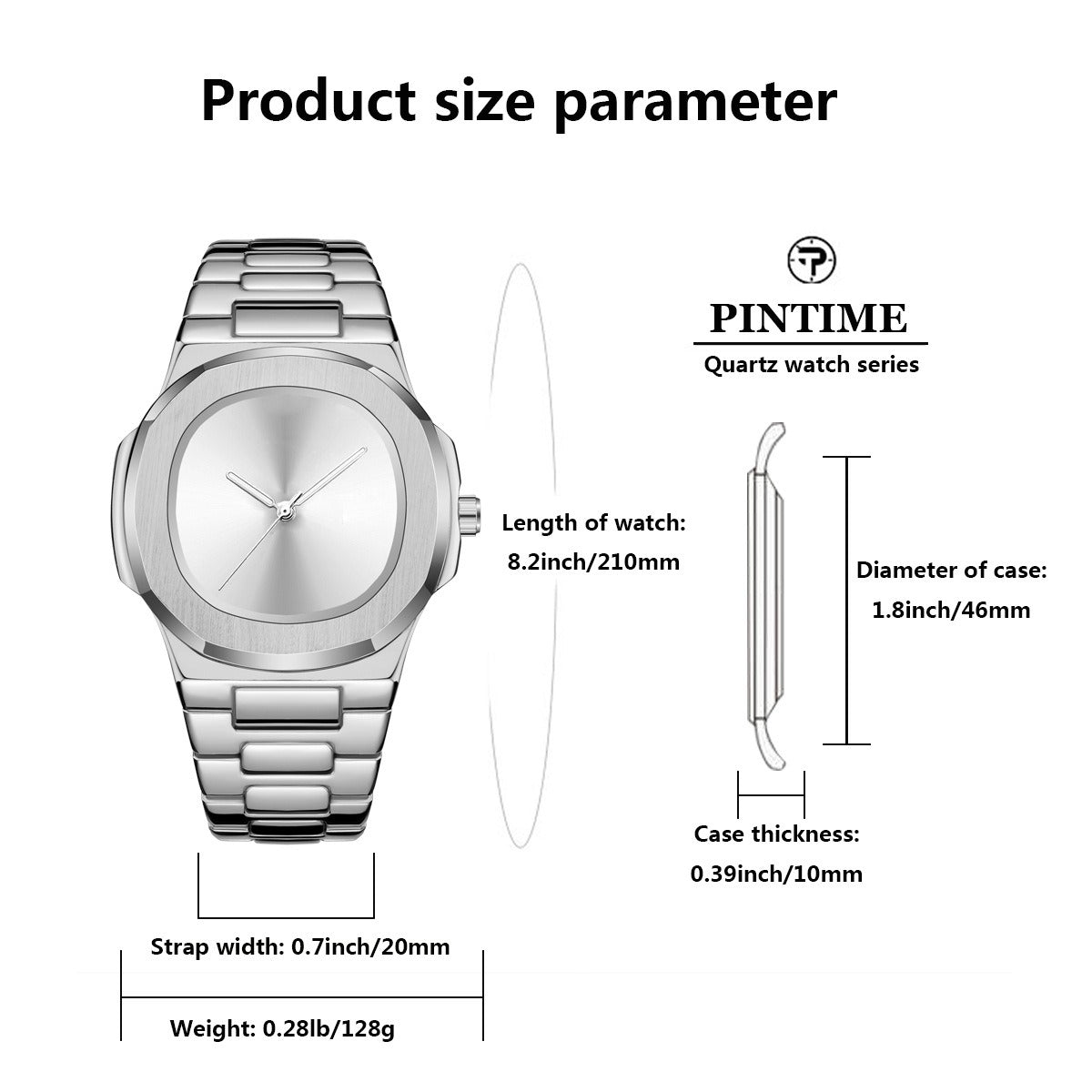 MEN’S BUSINESS WATERPROOF QUARTZ WATCH