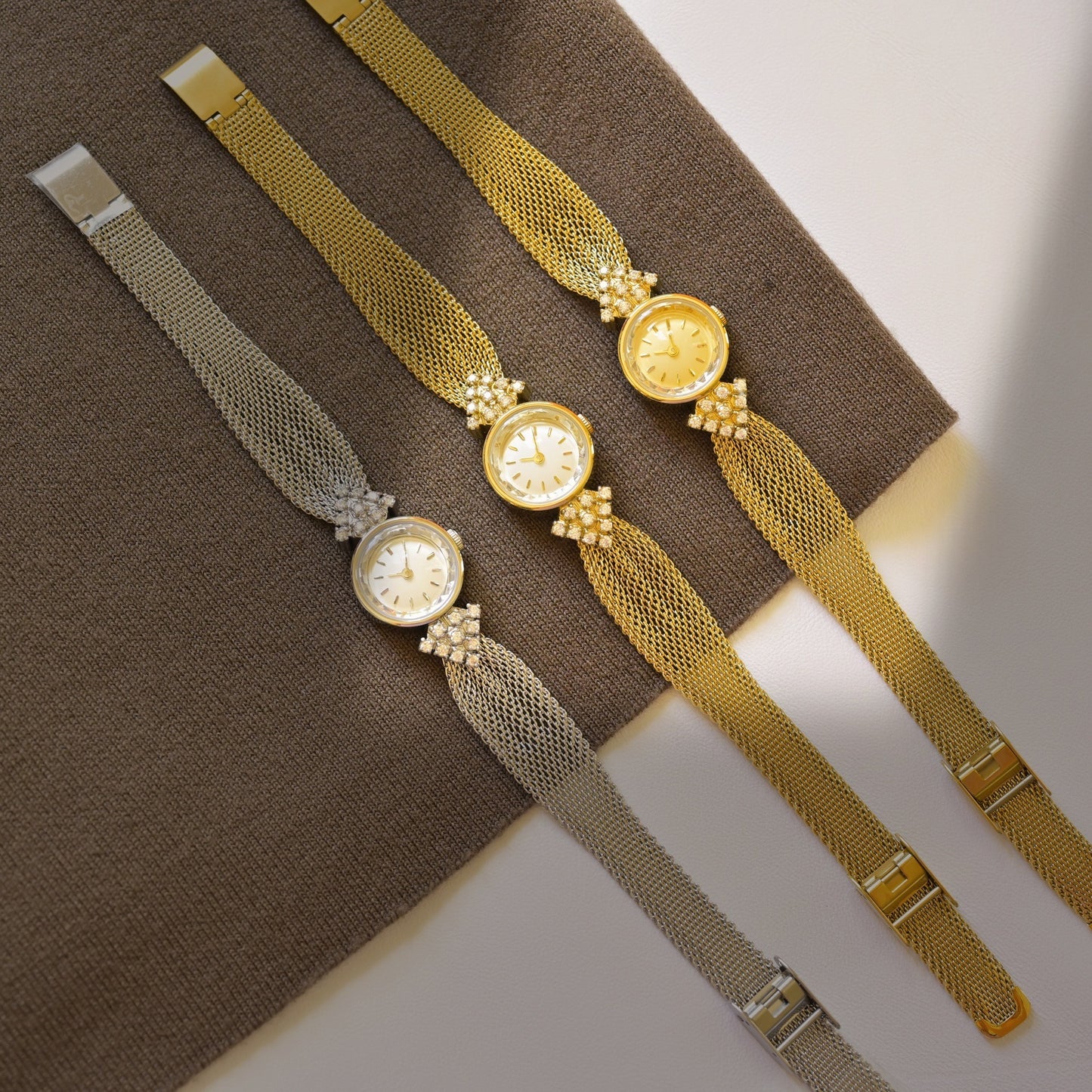 Jewelry Vintage Watches Kaleidoscope Diamond Quartz Women's Watch