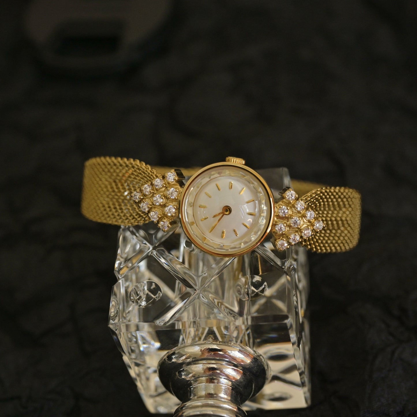 Jewelry Vintage Watches Kaleidoscope Diamond Quartz Women's Watch