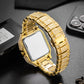 Straight European Hip Hop Diamond Quartz Wrist Watch