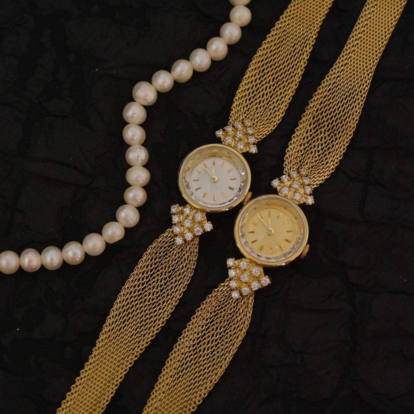 Jewelry Vintage Watches Kaleidoscope Diamond Quartz Women's Watch