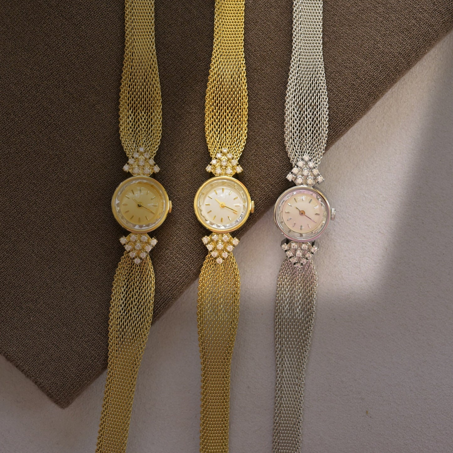 Jewelry Vintage Watches Kaleidoscope Diamond Quartz Women's Watch