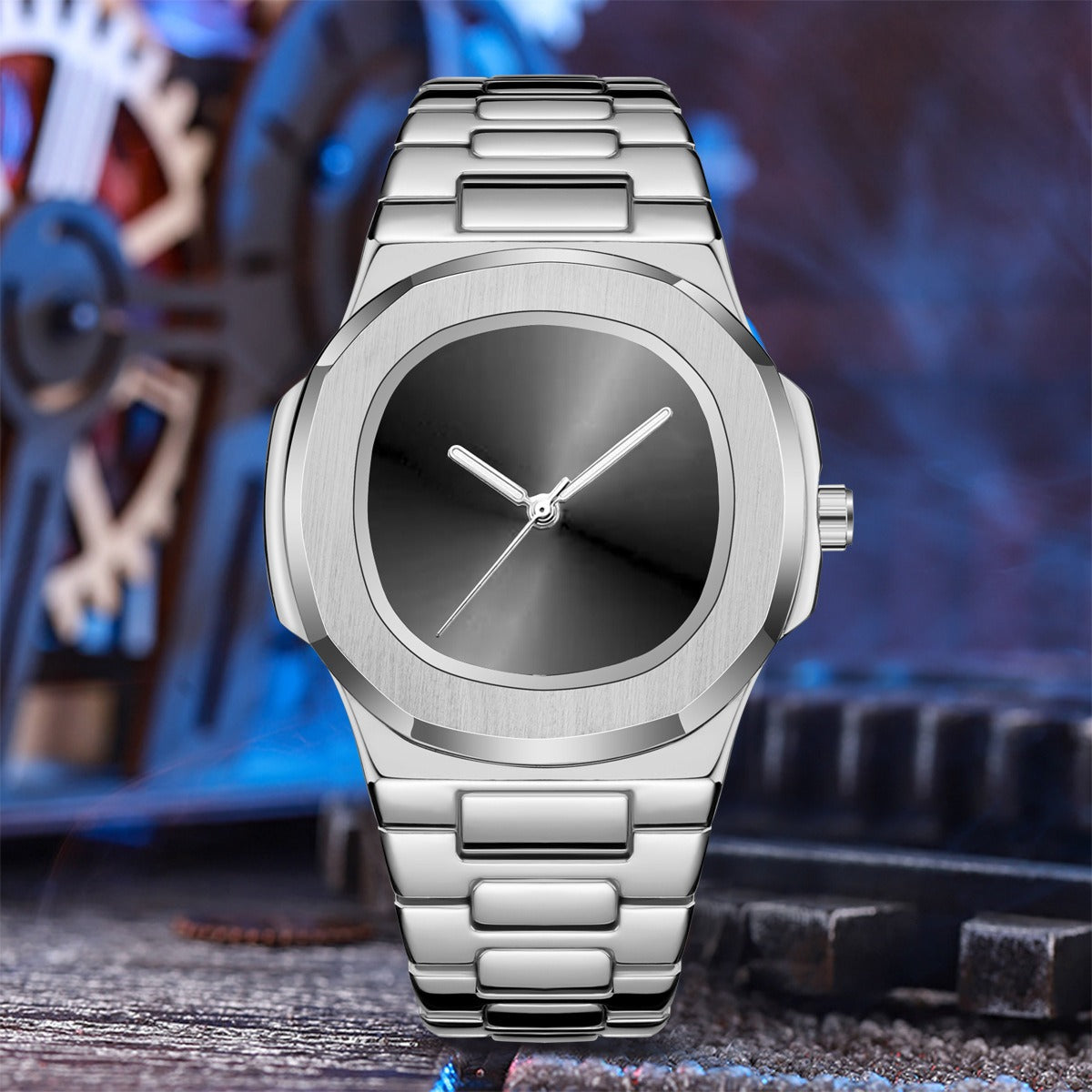 MEN’S BUSINESS WATERPROOF QUARTZ WATCH